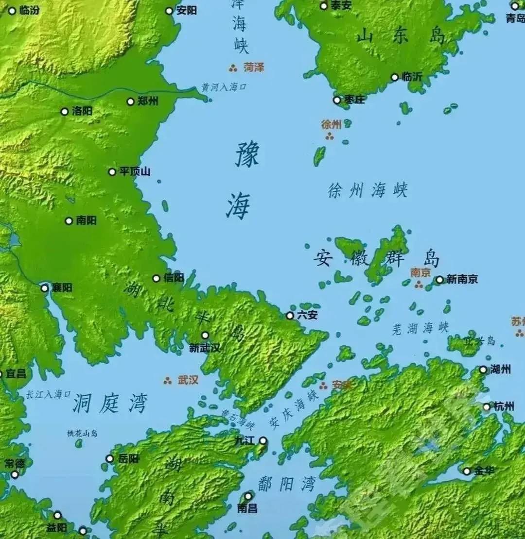 全球变暖，如果海平面上升500米，中国的地理格局将发生翻天覆地的变化。现在知道在