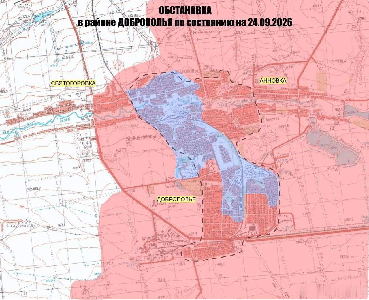 9月20日多布罗皮利亚已被俄军完全包围。俄“中央”集群继续对多布罗皮利亚被包围的