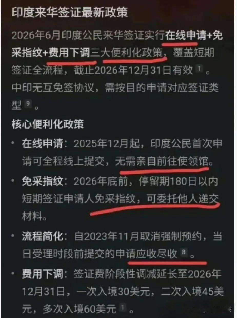 据统计，中国驻印度使领馆来华签证签发数据：

2025年3月17日，全年累计签发
