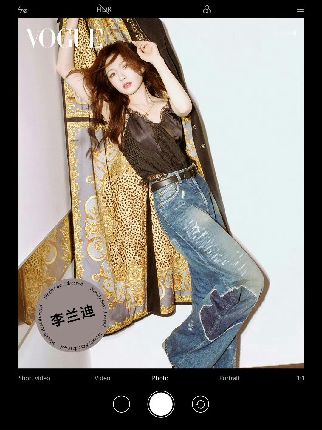 VOGUE × 一周最佳穿搭📸女星👸李兰迪、张柏芝、萧亚轩、单依纯、朴彩英 