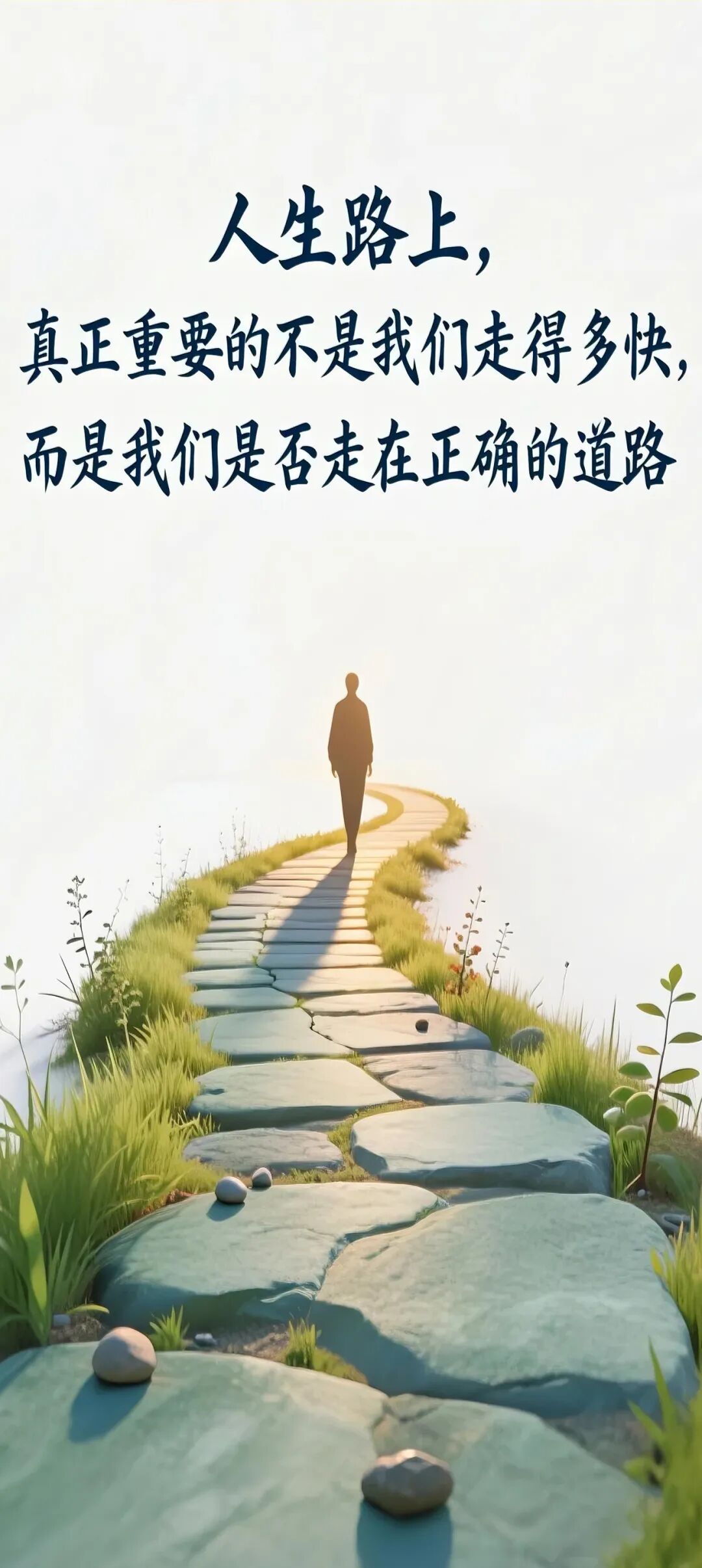 万象之中独露身，唯人自肯乃方亲。昔时谬向途中觅，今日看如火里冰。 