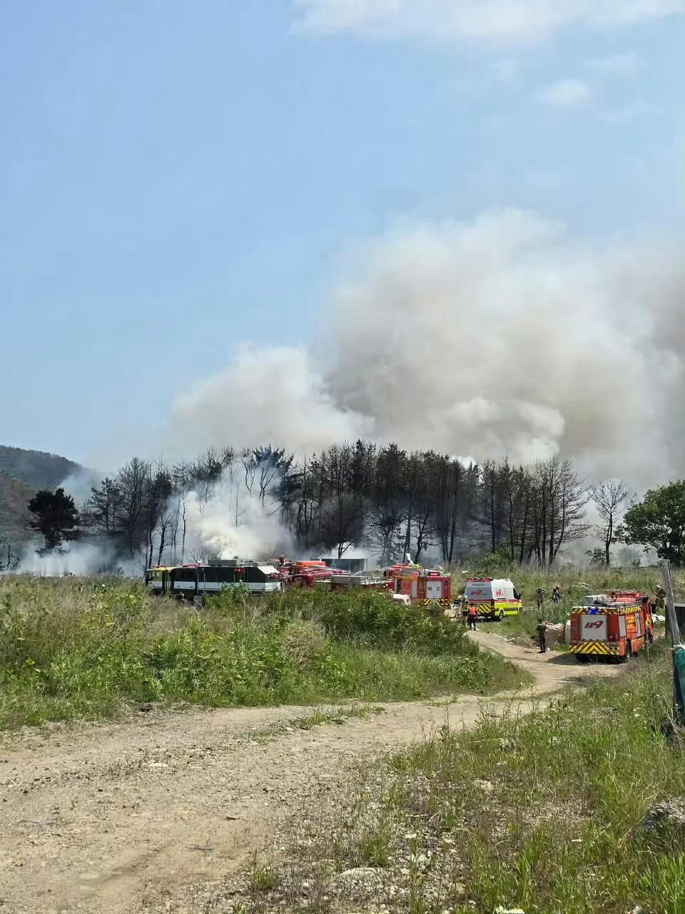 韩国发生飞机坠毁事件 韩国今年航空业怎么回事，目前暂无无人员伤亡，幸好不是客机，