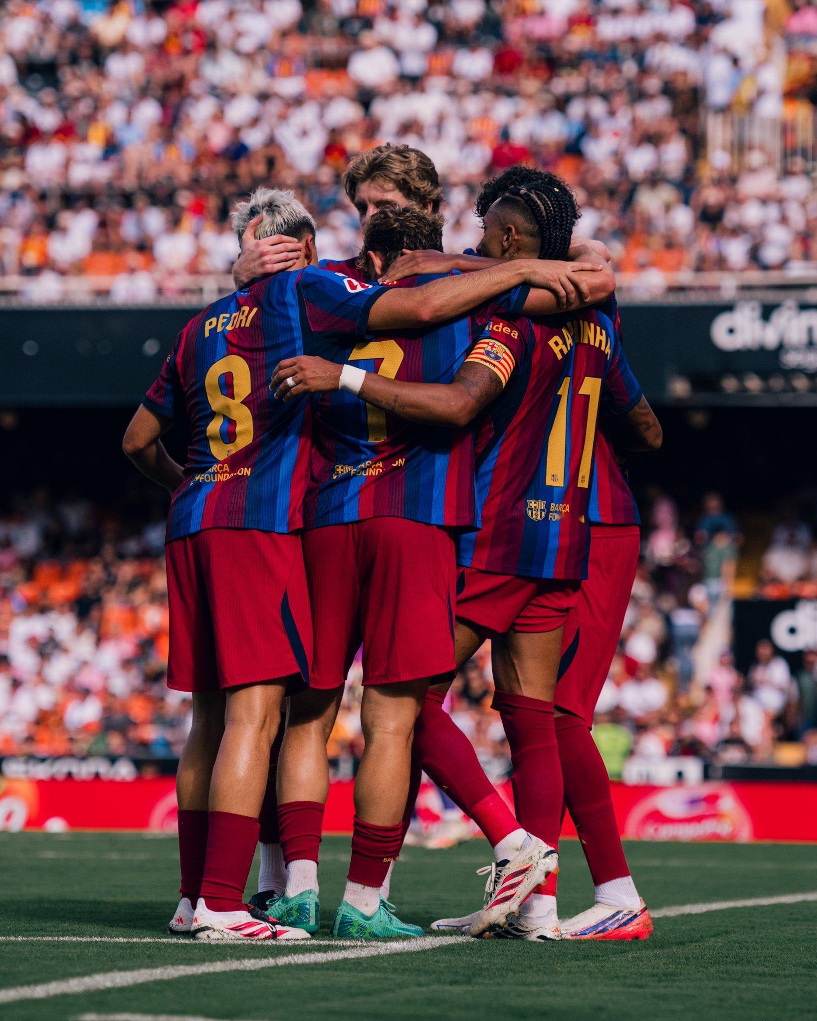 🇪🇸 巴塞罗那对阵瓦伦西亚的致命进攻！🇪🇸 拉明·亚马尔 — 9.4⚽ 
