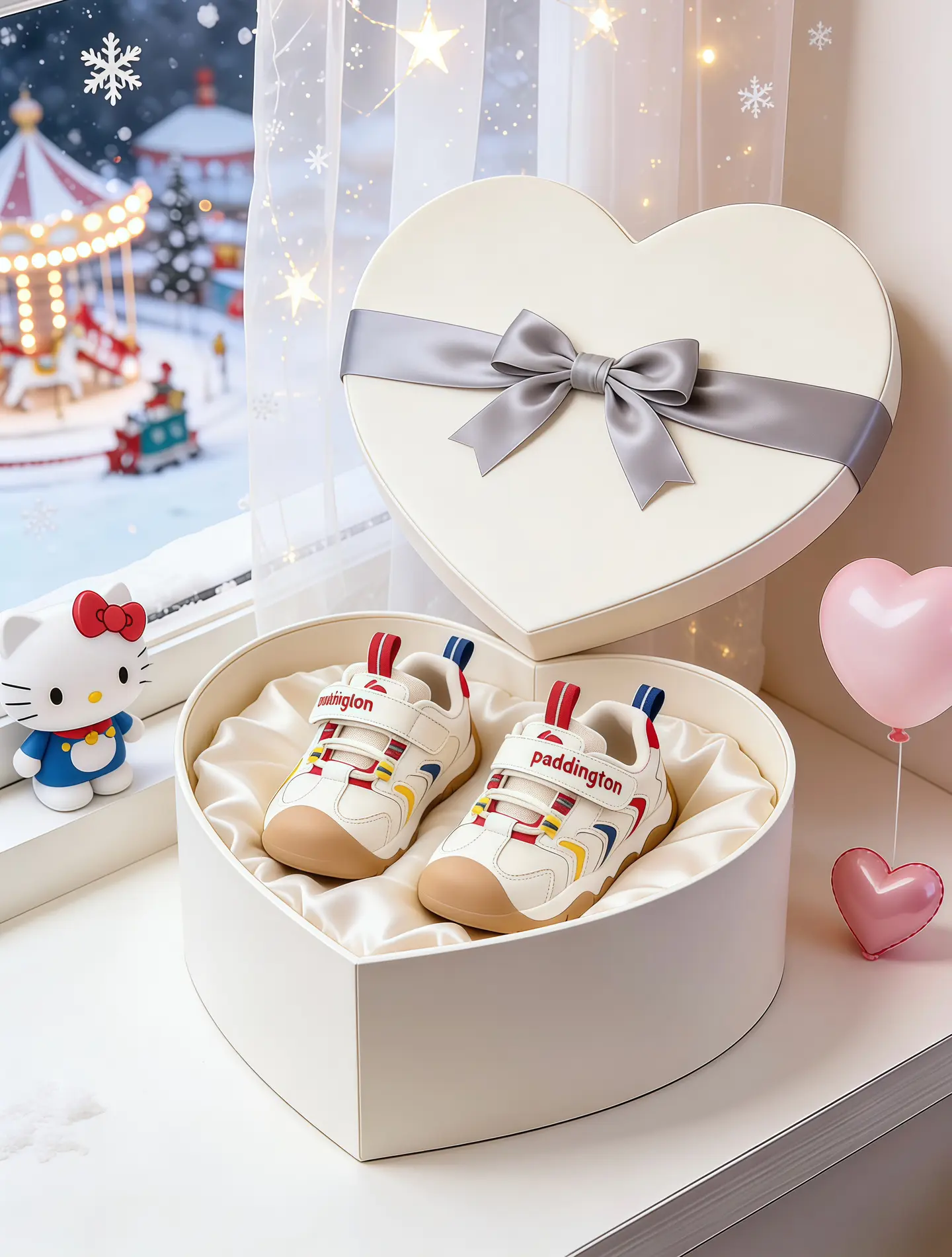 帕丁顿熊宝宝学步鞋防滑耐磨