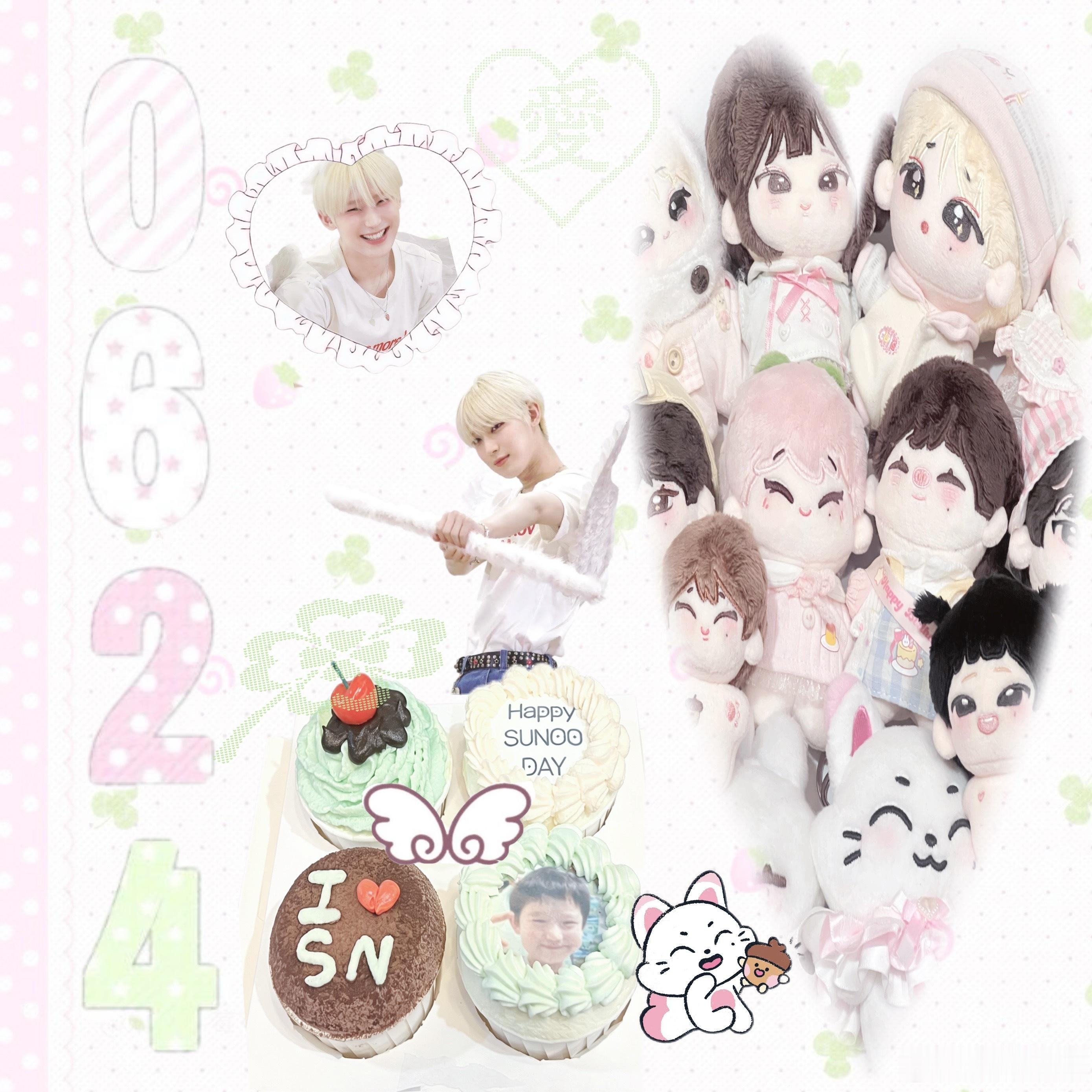 陪你过的第四个生日♡(⸝⸝◝⌄◜.⸝⸝)♡永远永远爱你 金善禹0624生日快乐