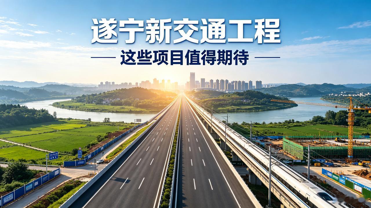 不止绵遂内高铁！遂宁2026一大批新交通工程将开工，老百姓出行大变样
 
大家好