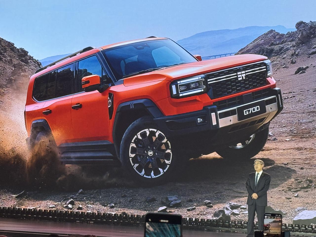 捷途纵横豪华硬派越野纵横G700终于上市了，限时超级焕新价售价区间30.49万元