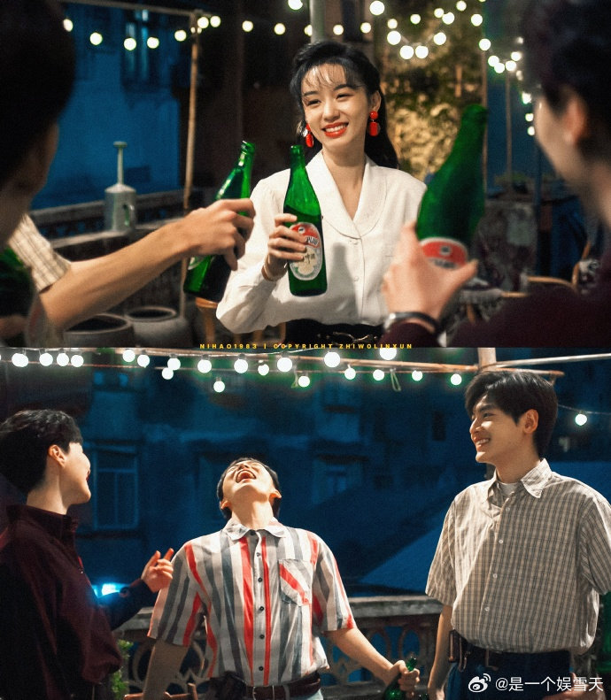 就这样被1983的事业线迷晕 被《你好1983》事业线狠狠圈粉，夏晓兰虽原生家庭