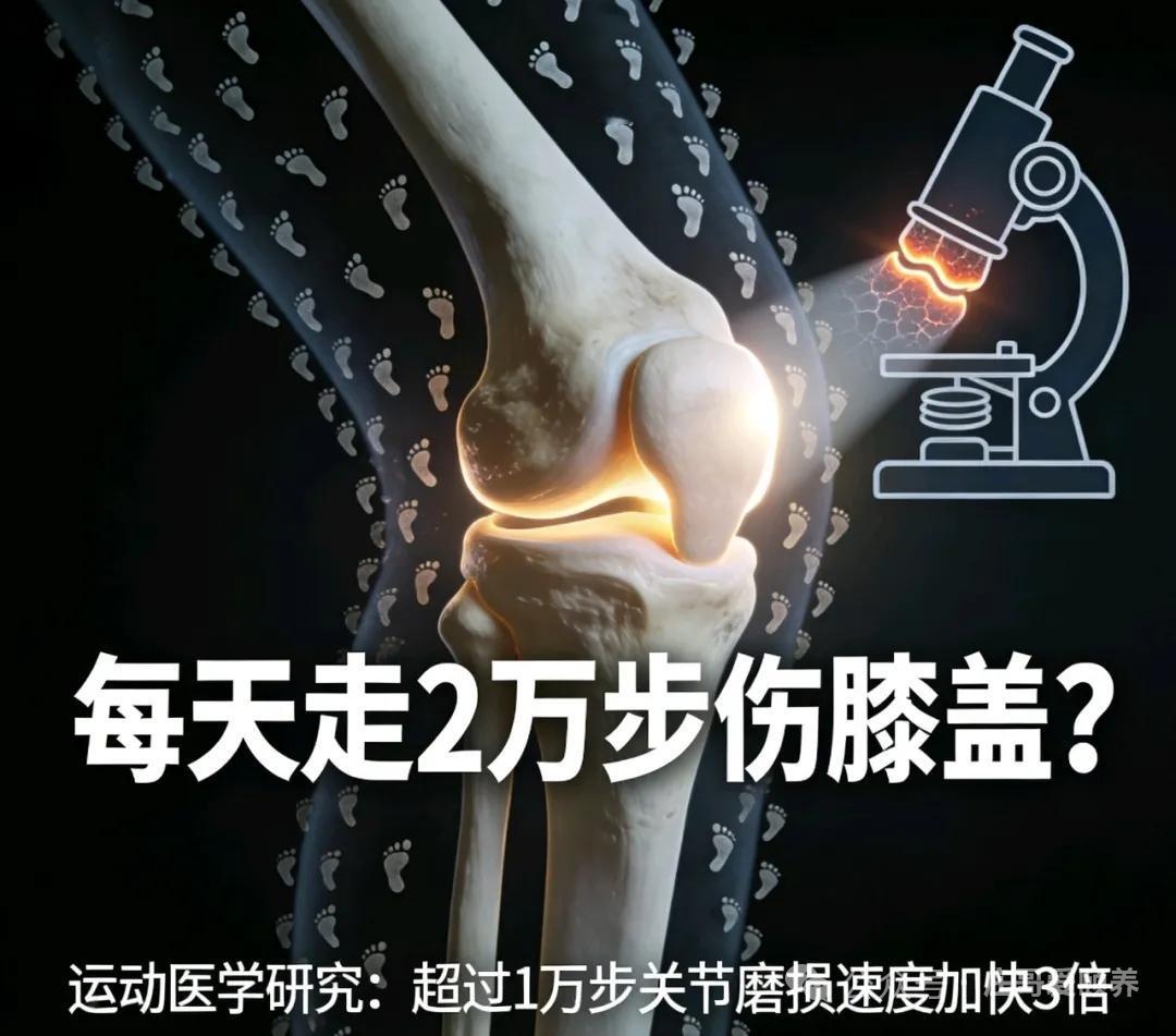 每天走路两万步，是否伤膝盖?跑步伤膝盖误导了多少人。
多数人担心跑步（走路）伤膝