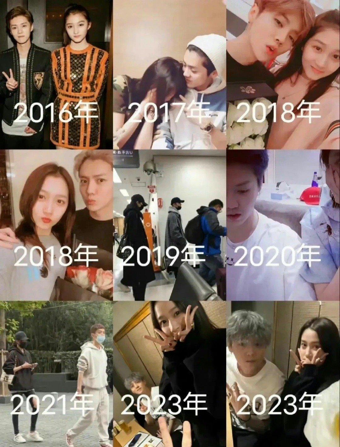 #鹿晗回复关晓彤好宠#关晓彤卡点为男朋友庆祝34岁生日，鹿晗的回复好宠溺啊！时间