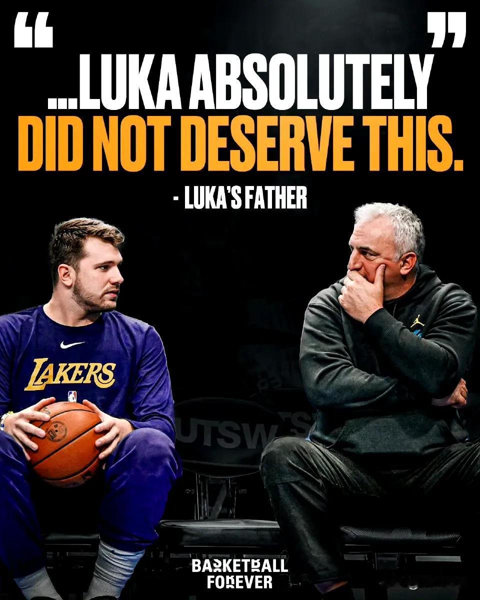 NBA：东契奇父亲抨击独行侠过河拆桥！
在昨天突发的史诗级浓眉东契奇互换交易之后