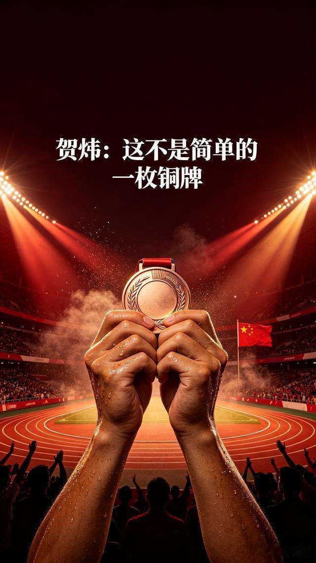 贺炜在点评U23国足拿到亚运铜牌时表示，这绝不是一枚简简单单的铜牌，它有着不一样