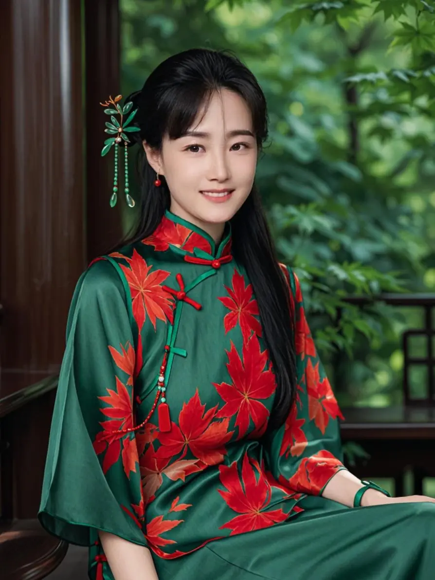 AI中式亭间雅韵 万能的