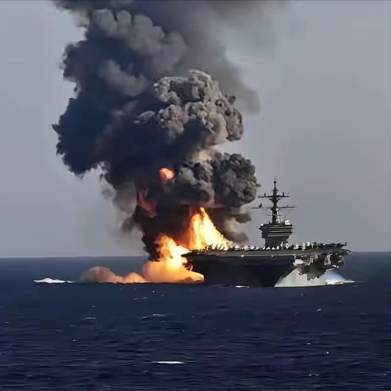 [中国赞]别再说什么随便击沉美国航母了！不要说一发东风导弹搞沉美国航母了，别看胡