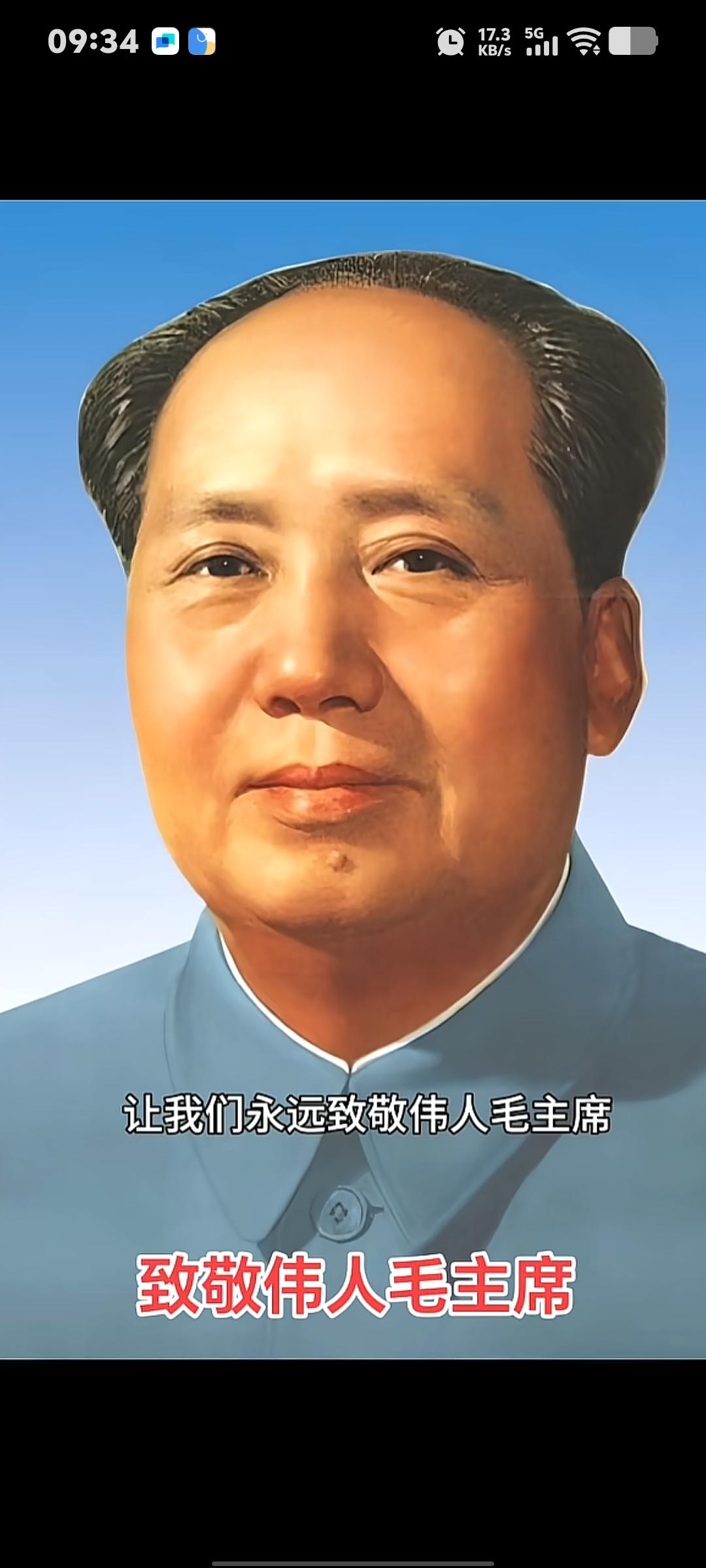 致敬伟人毛主席