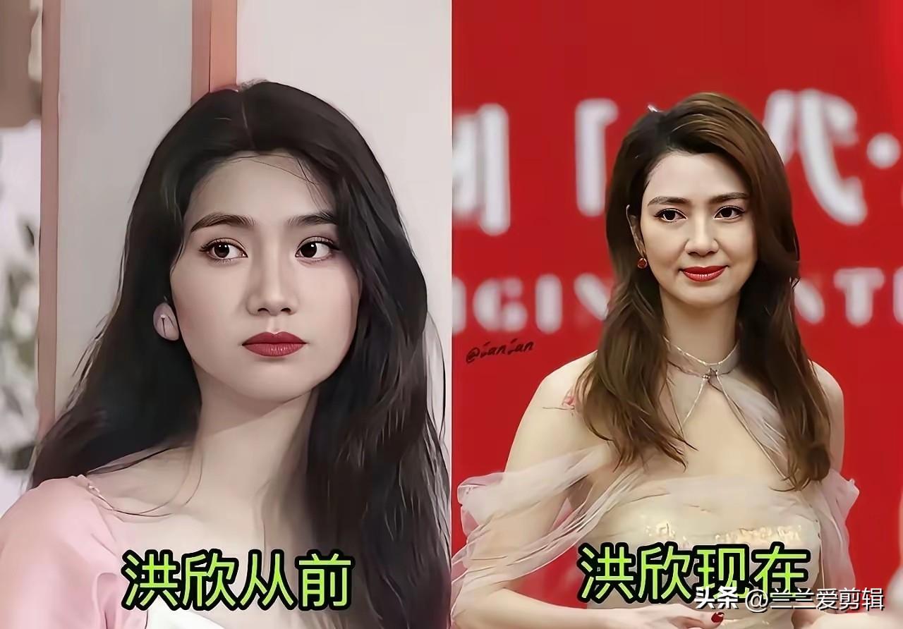 张柏芝当年惊艳银幕，如今自带从容气场，眉眼依旧动人。李绮红甜美灵动，年轻时的小郭