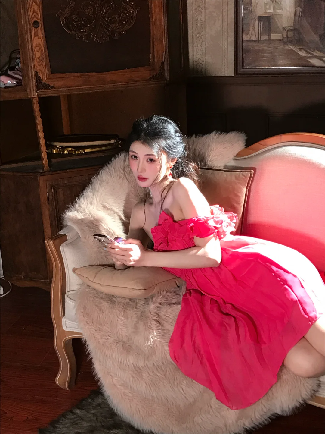 贵气千金感✨给客妹拍到绝美live图啦～