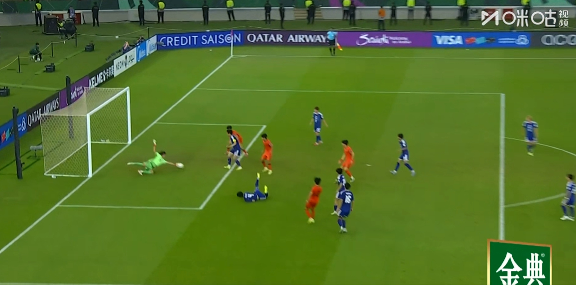 🔻虽然越位了，还是好样的。U23国足vs日本热点现场亚洲杯
