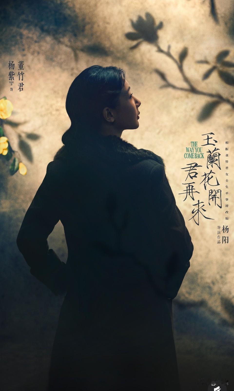 杨紫《玉兰花开君再来》开机！

只一个背影就看出了时光带来的沉静感，好演员是这样