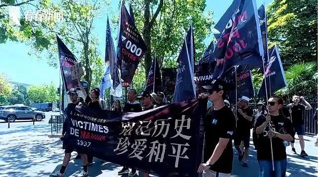 顶着 40 度高温，三个年轻人在法国马赛，为南京大屠杀遇难同胞发声

法国马赛的