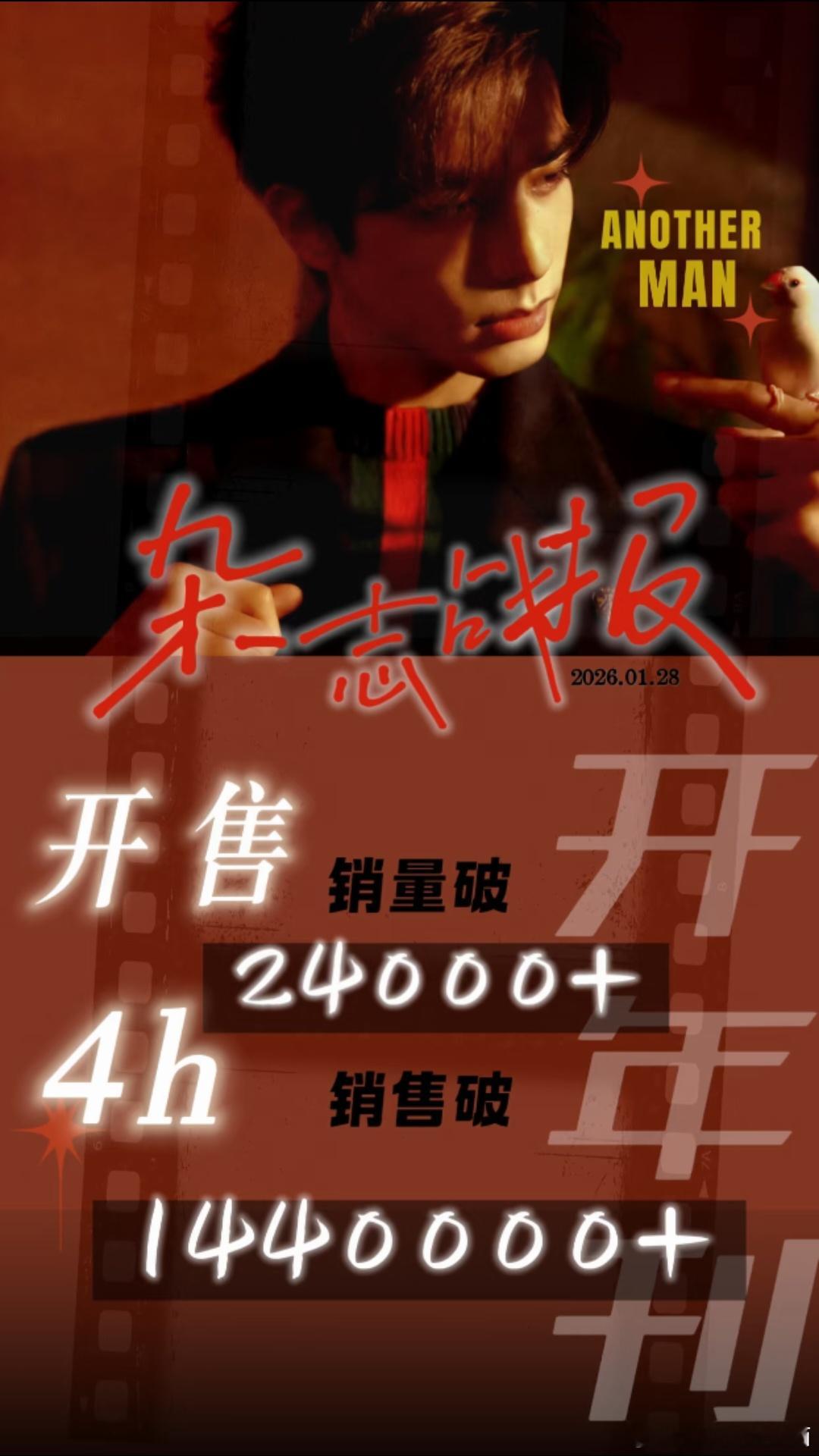 宋威龙杂志开年双封销量破24000+本所以说到底路人缘好重要还是死忠粉多重要？ 