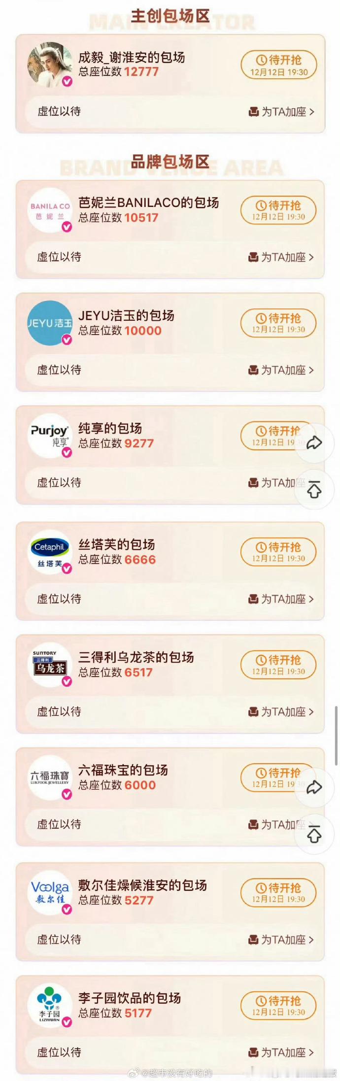 长安二十四计演员品牌云包场新剧开播品牌齐护航！云包场座位数持续攀升，成毅过往作品