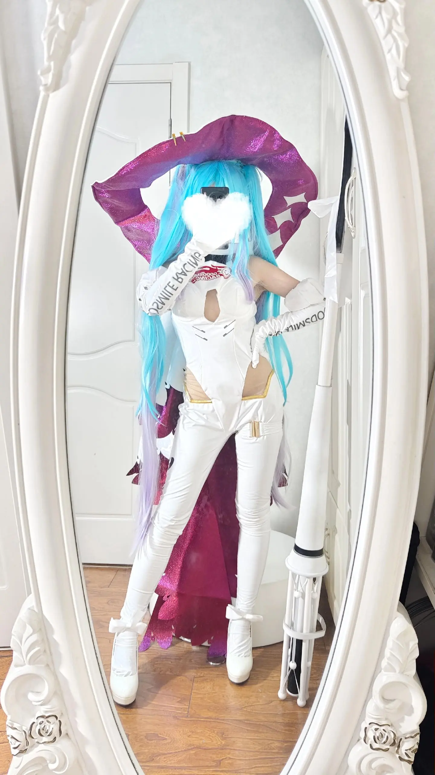 初音未来2024赛车。miku