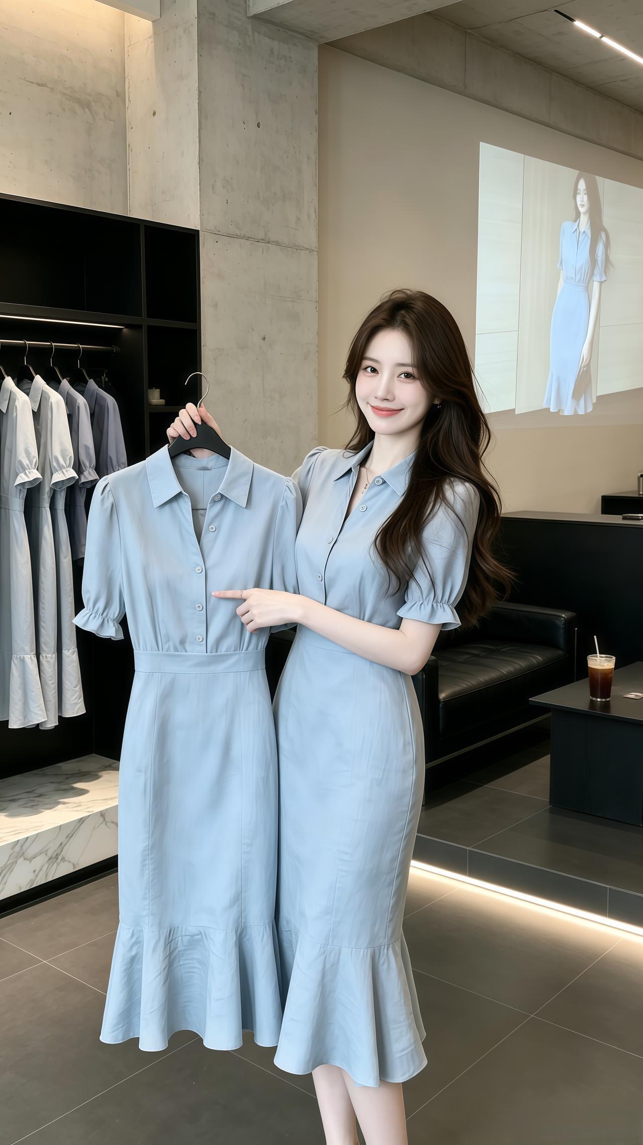 显瘦又高级的连衣裙 穿搭 气质穿搭 韩系穿搭夏季穿搭