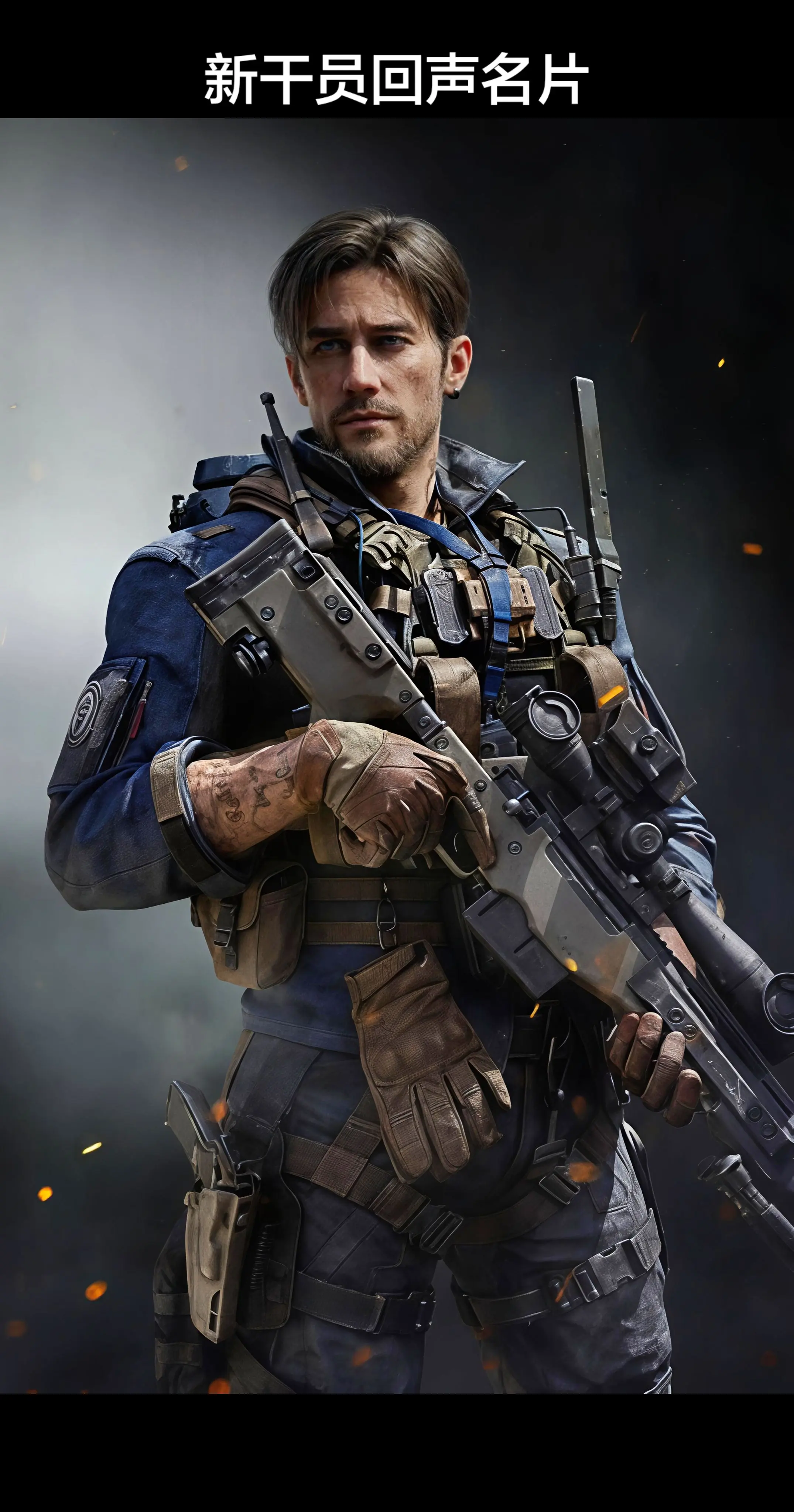三角洲行动新干员回声名片和头像。