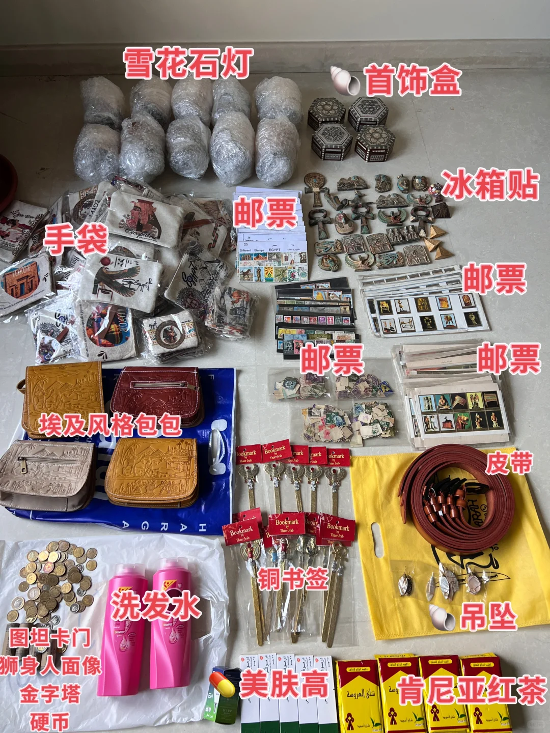 回去国看看，这是我带的东西，大家可以参考