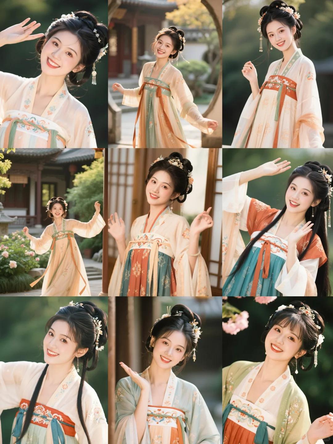 小唐风万能拍照姿势，太实用啦！