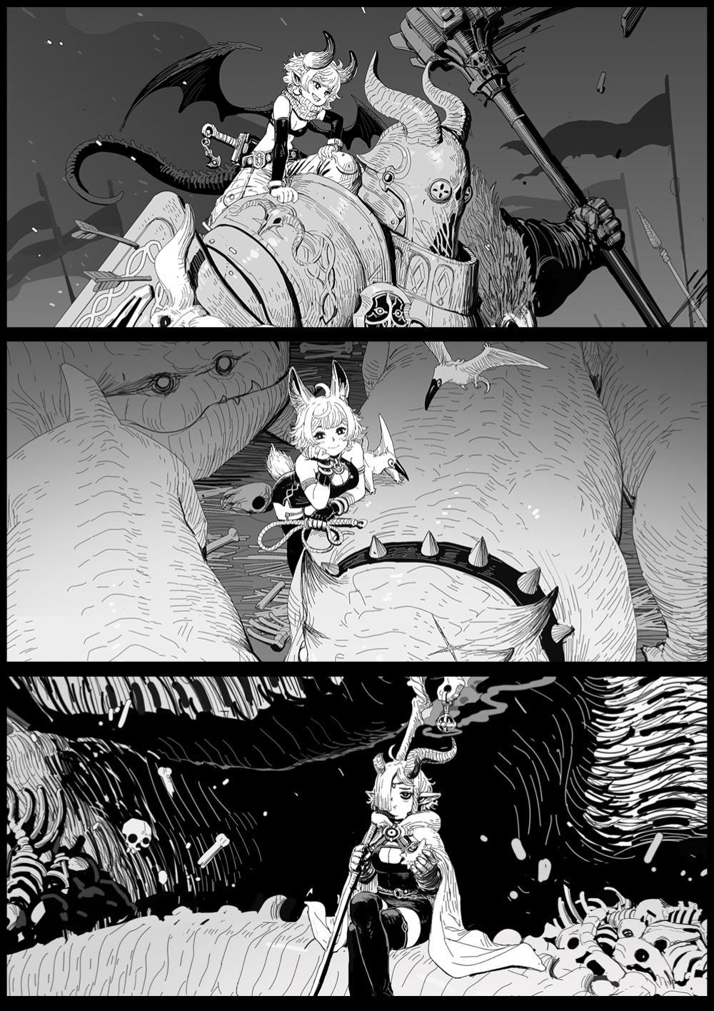 12300%原创设计-来个魔王干部系列。魔王手下三大干部-龙战士艾尔....