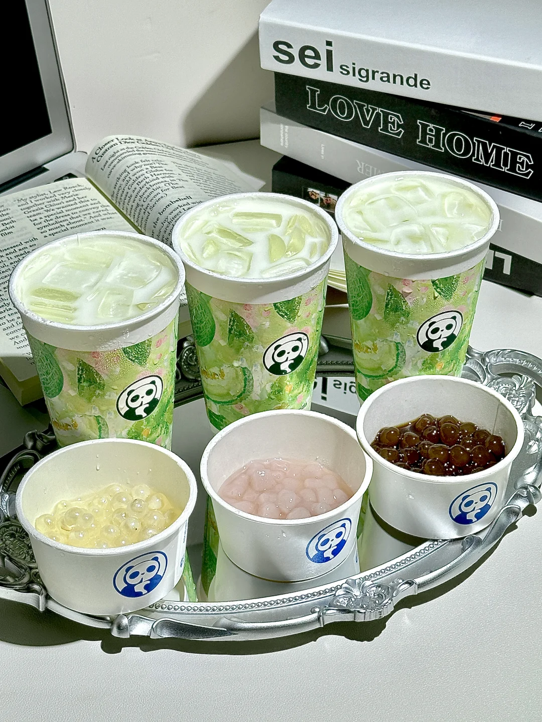 茶百道的蜜瓜冰奶这样点！可以连喝3杯！！