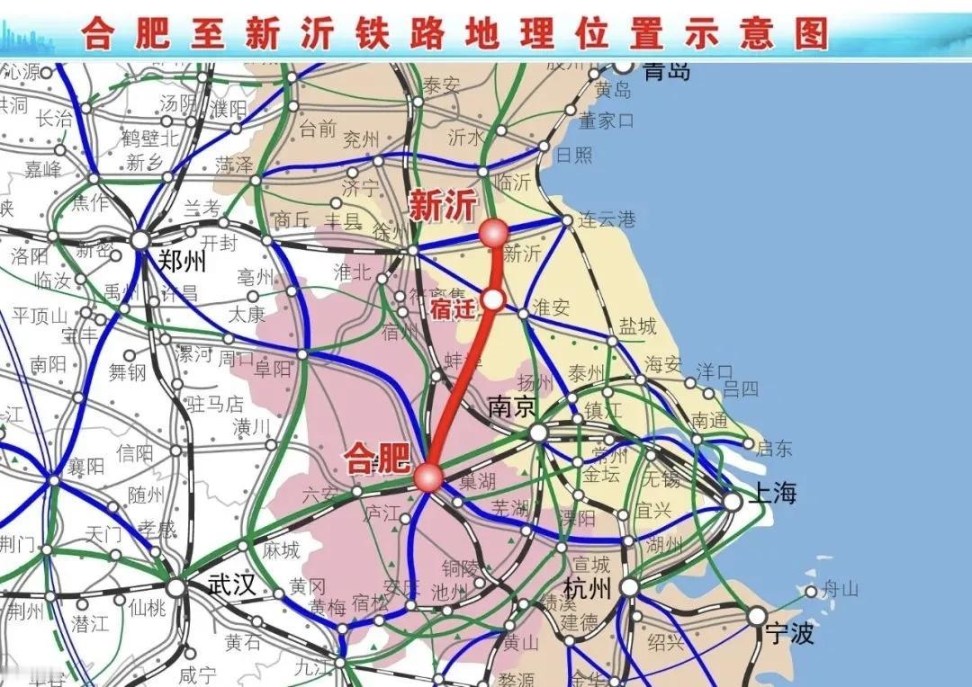皖苏边界的最后59公里：合宿高铁断头路迎来破晓时刻
 
江淮大地的铁路版图上，一