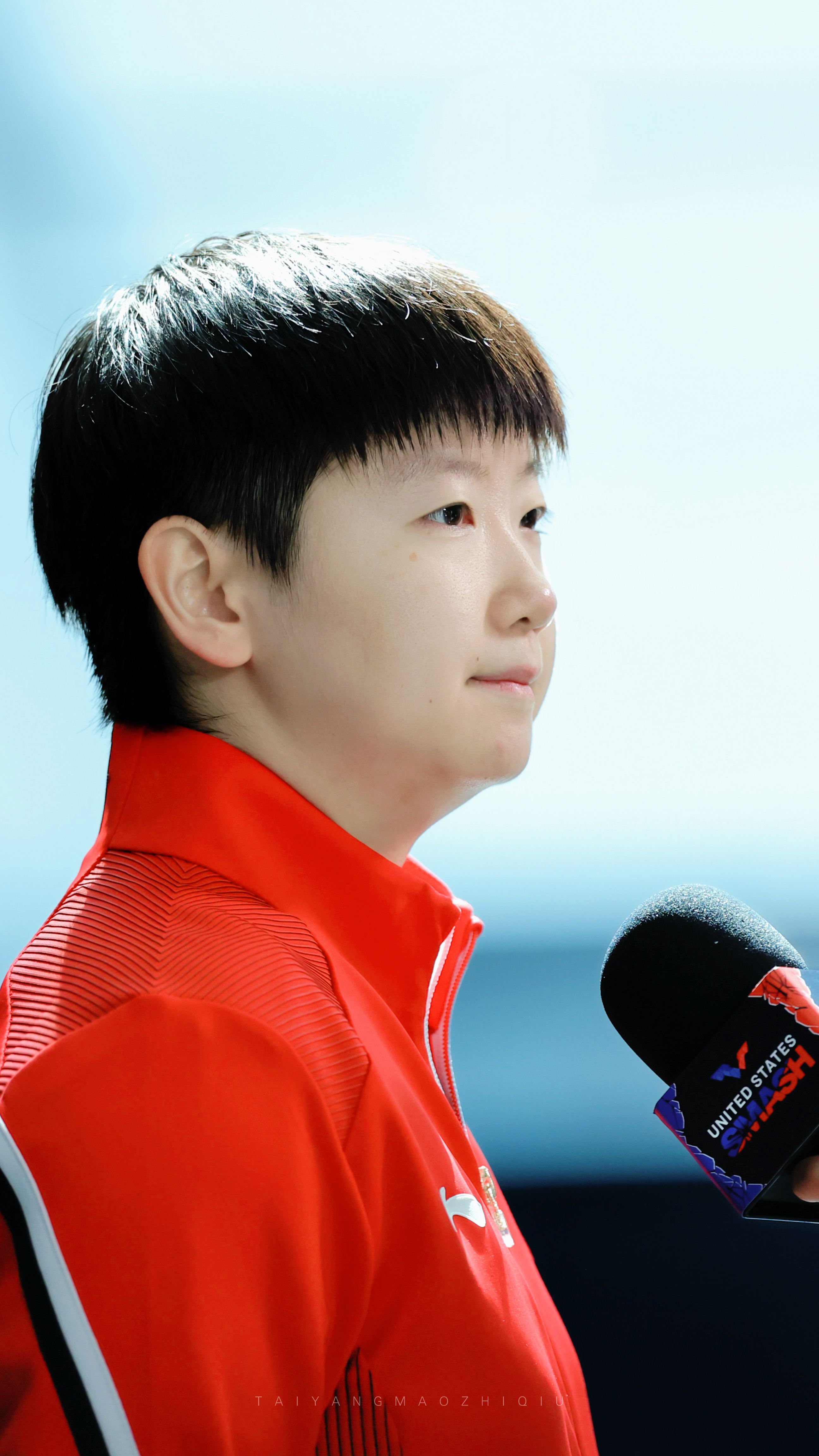 一组采访🎙️言之有物 温润如玉“她在发光诶”孙颖莎