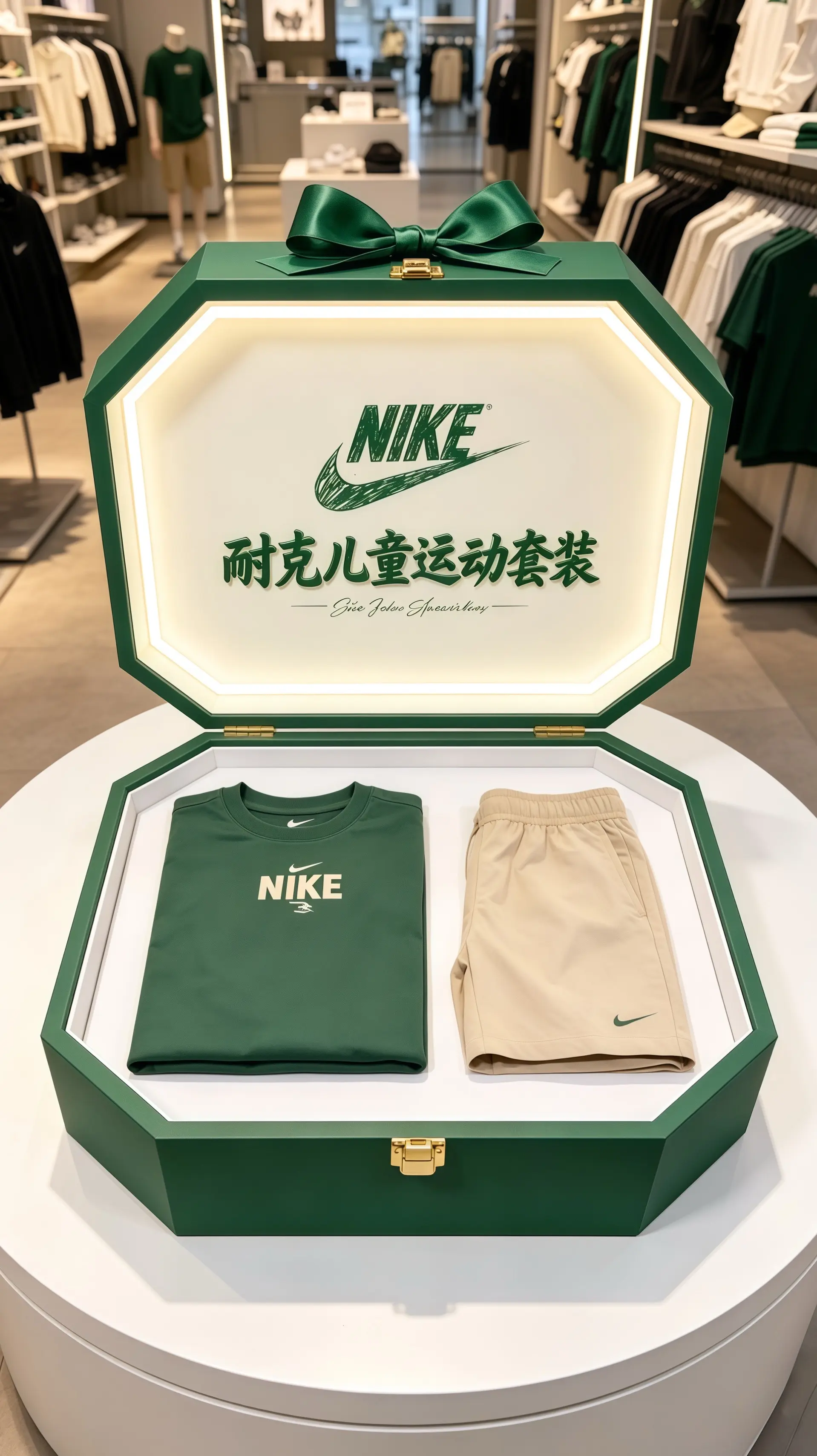 nike儿童运动套装 送给儿子的礼物 耐克kids 儿童运动T恤 ni...