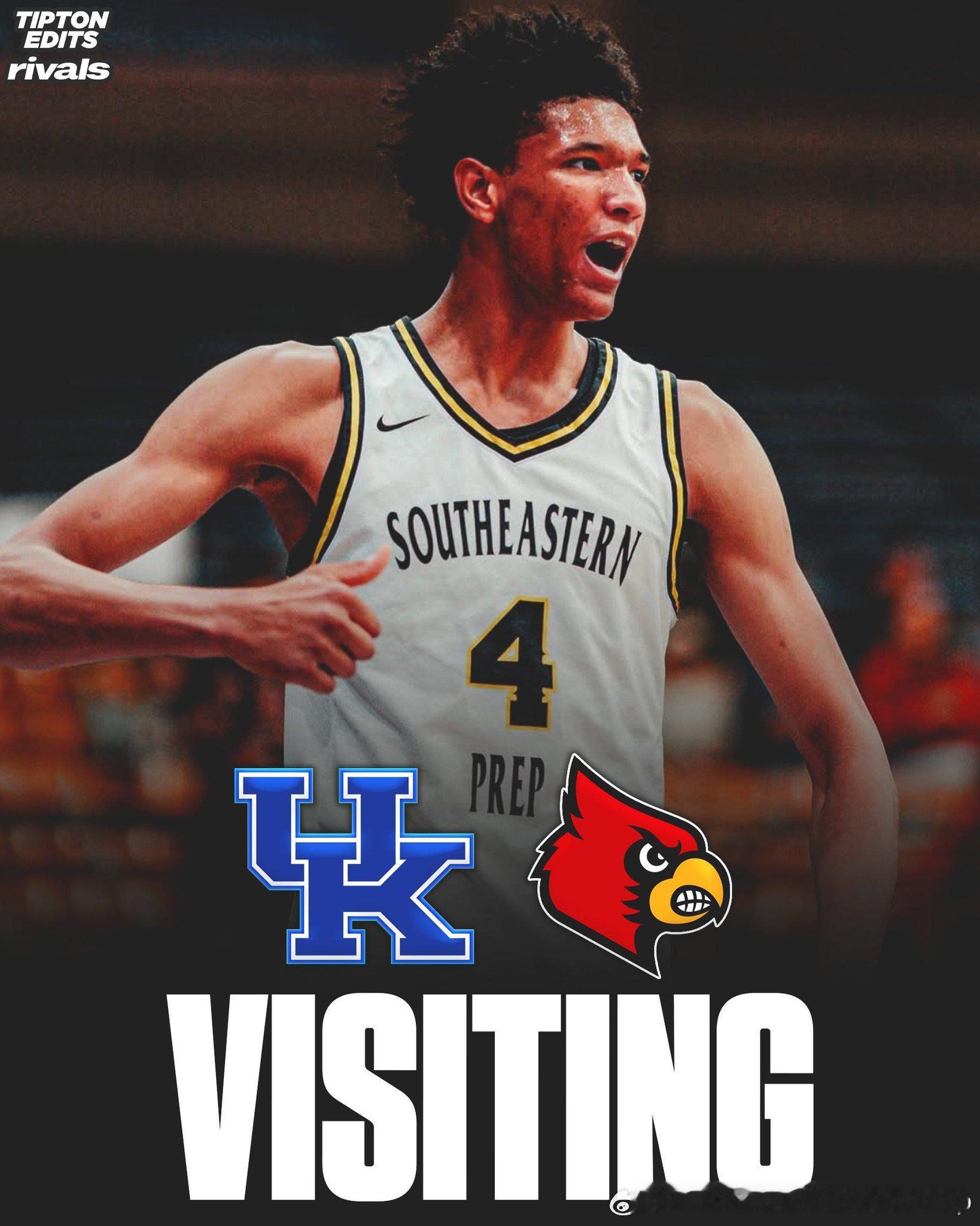 2027届全美头号高中生CJ Rosser将非正式访问肯塔基和路易斯维尔大学NC