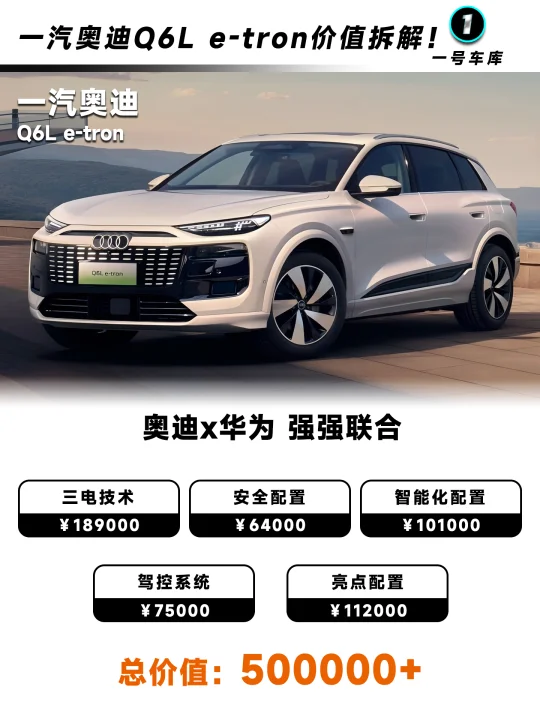 拆解一汽奥迪Q6L e-tron，看看到底值多少钱