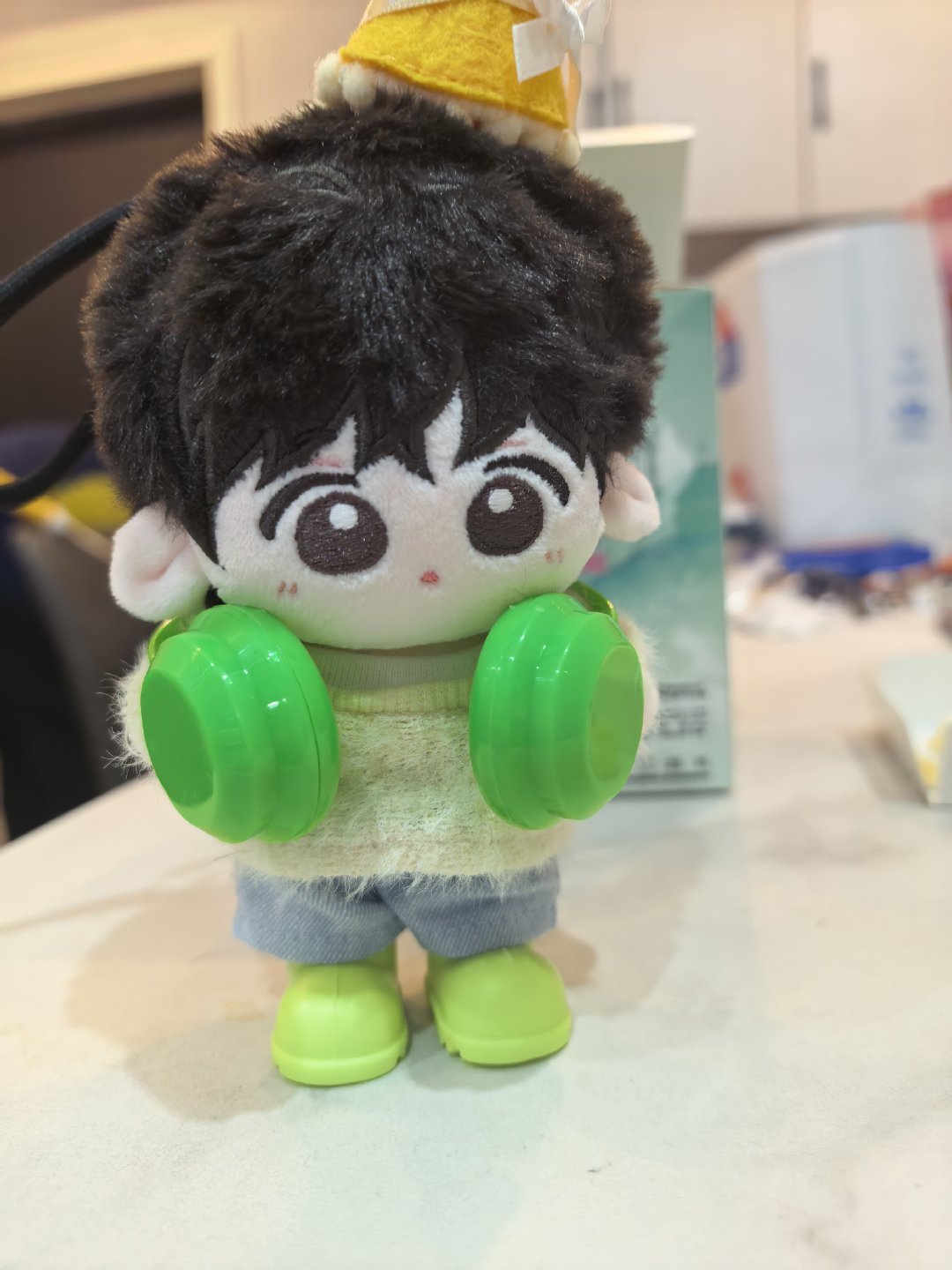 明明也是穿上大头皮鞋了😎 ​​​