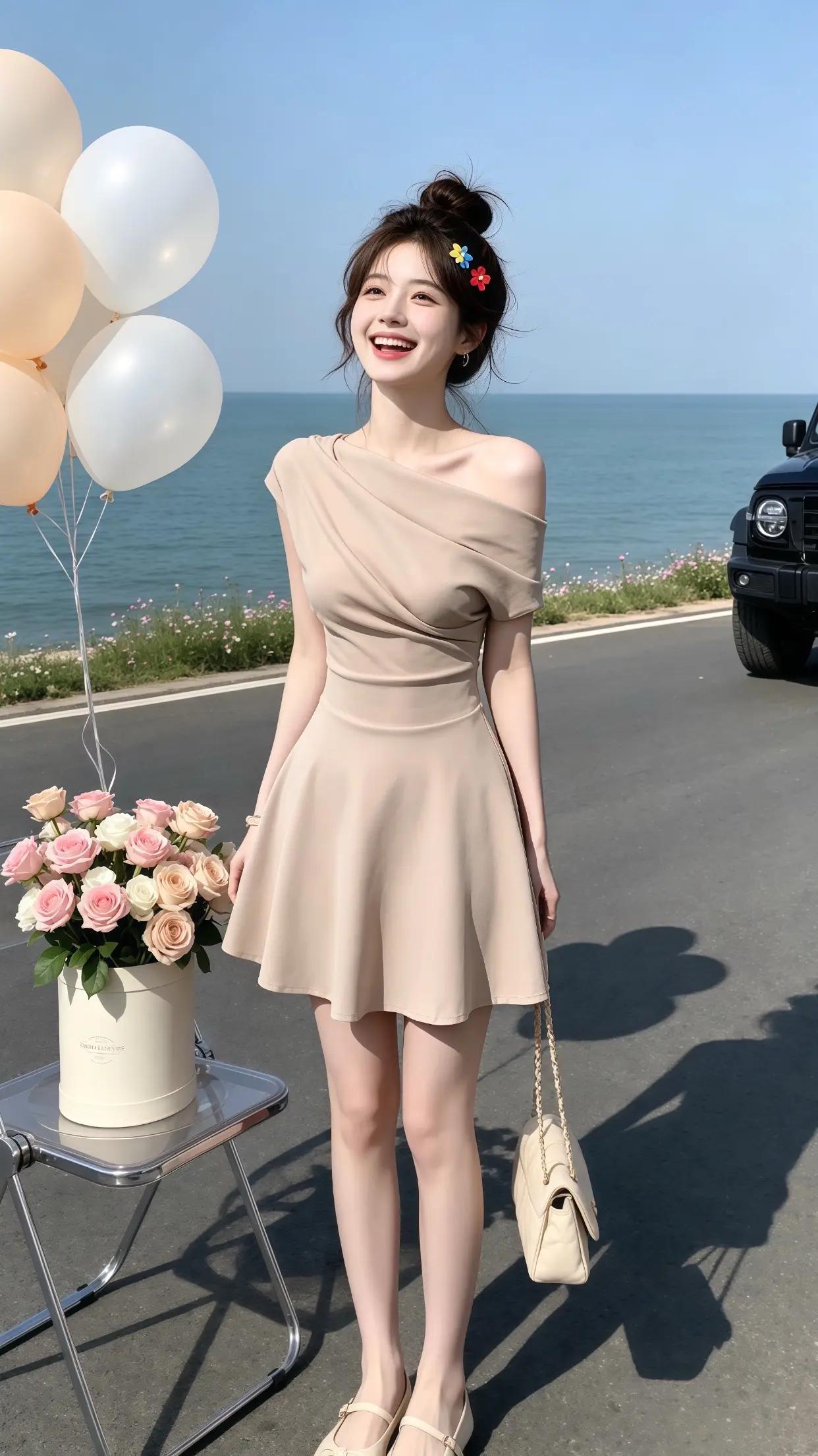 又到穿裙子的季节了 轻松get夏日松弛感淡人穿搭 短袖一穿夏天就真的开始了 一键