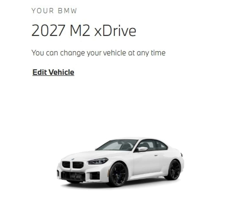 宝马官网意外曝光2027年全系新车名单，M2 xDrive四驱版确认加入，起售价