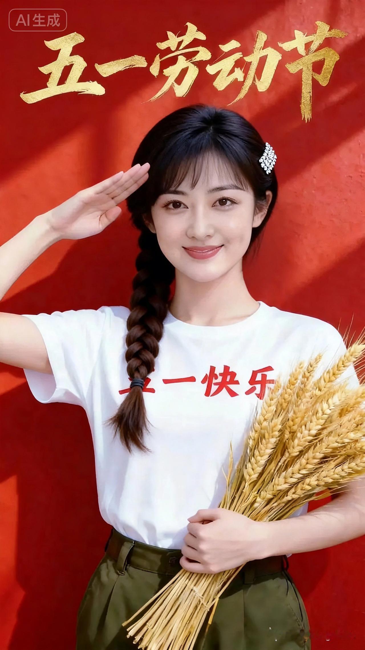 劳动节快乐，致敬每一位劳动者！🌾👏