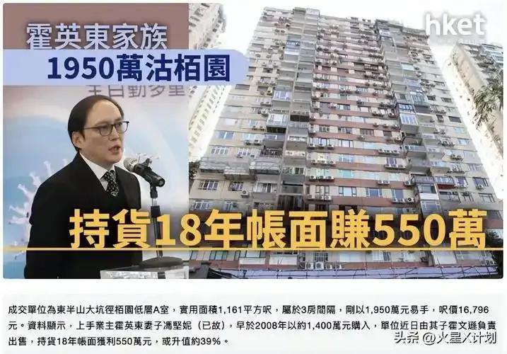 2025年8月，霍英东二房妻子冯坚妮以96岁高龄悄然离世，后事从简办理，直至事务