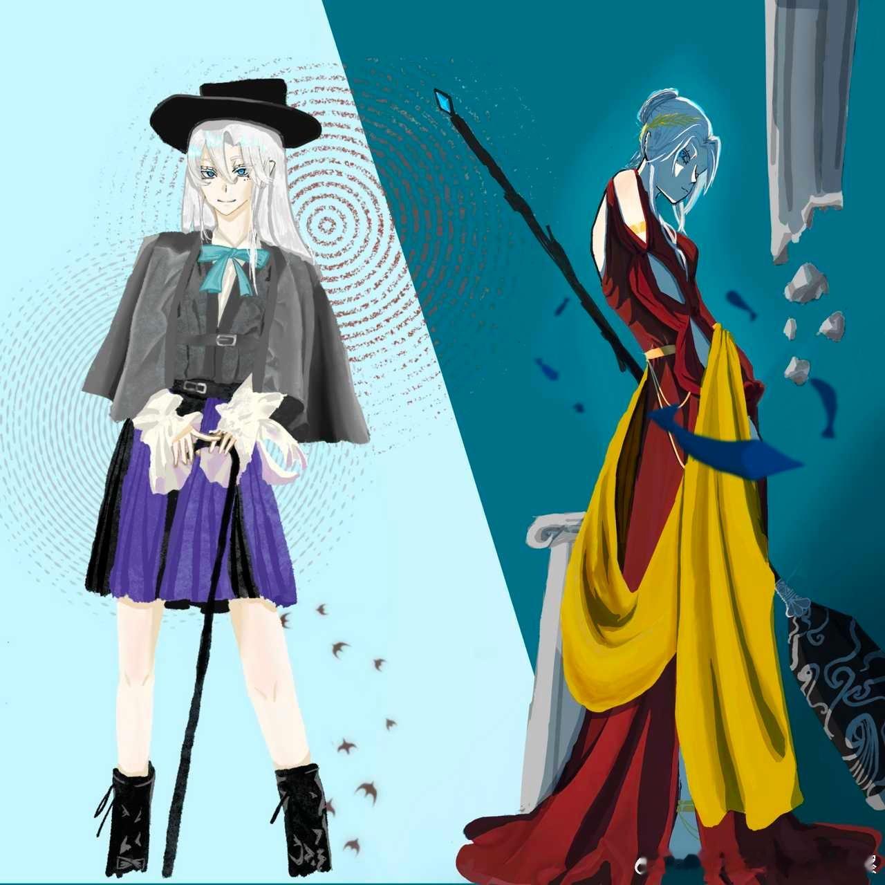 【耶】投喂一只笔。是零基础，因为感觉最近画技进步了一点所以来邀大家赏析家女的美丽