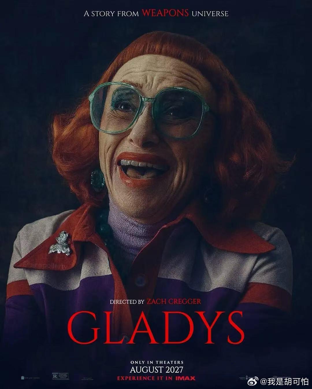 《凶器》前传《格拉迪斯》定下新编剧我在微博聊电影