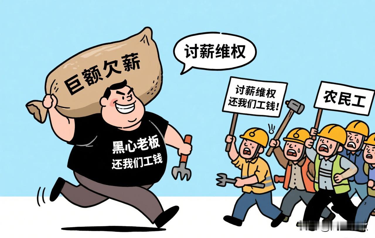 恶意欠薪，比抢劫更可恨！欠的是血汗钱，更是千万家庭的活路
 
工资不是闲钱，是打