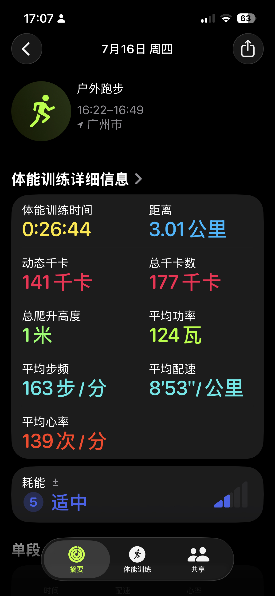昨天跑了。最近天气不好，要么太热要么下雨，对喜欢室外跑步的人来说不太友好。 