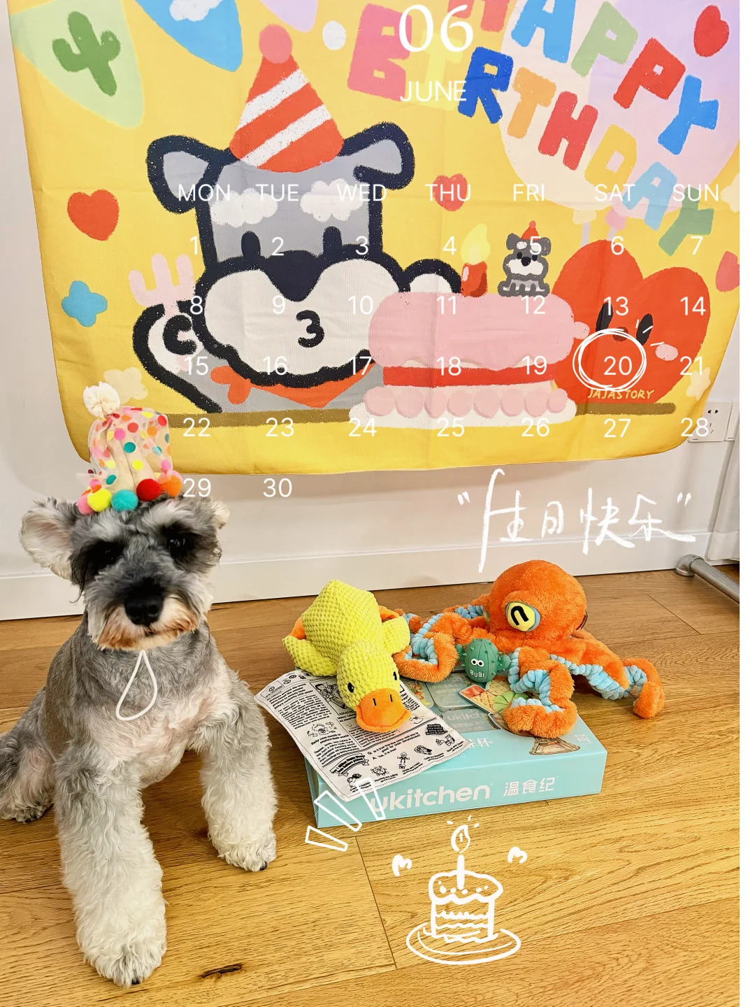 小斗3岁啦🎂