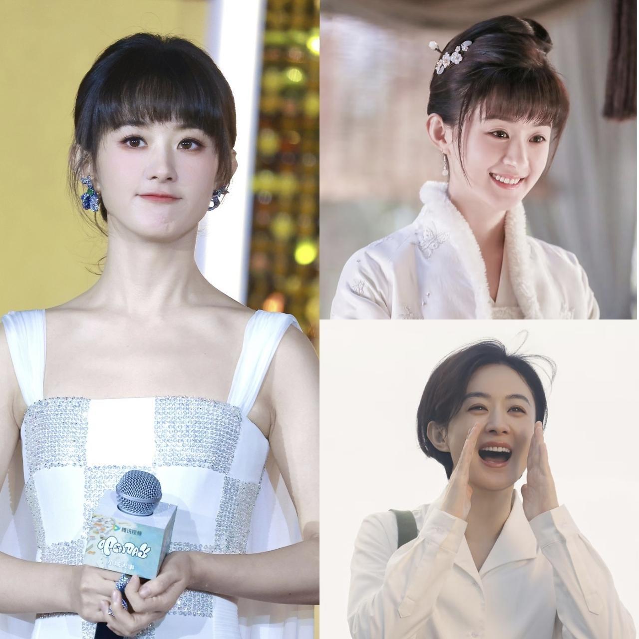 应该不止我一个人发现了，
赵丽颖开始不对劲了！
她明明已经38岁了，可她看着比以