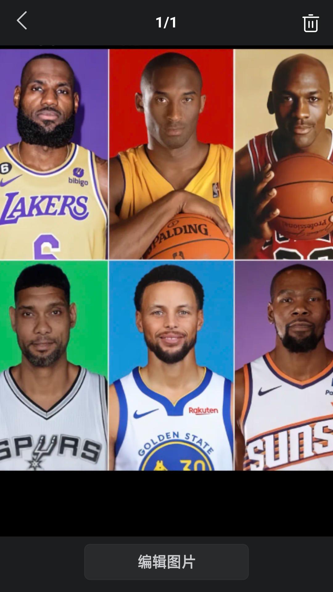 【NBA 六位传奇球星，他们职业生涯堪称辉煌，荣誉满满。】迈克尔.乔丹:职业生涯
